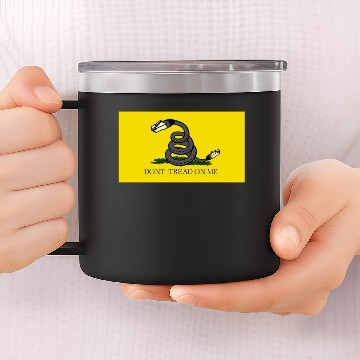Discover Don't tread on me! 14oz Stainless Steel Tumblers