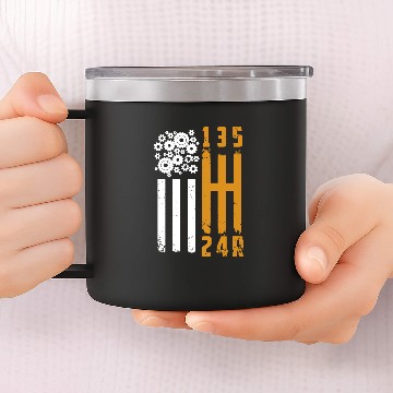 Discover Muscle Car Mechanic Mug 14oz Stainless Steel Tumblers