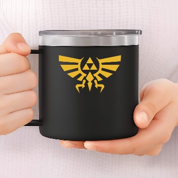 Discover Zelda Triforce 14oz Stainless Steel Tumblers
