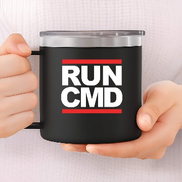 Discover run cmd 14oz Stainless Steel Tumblers