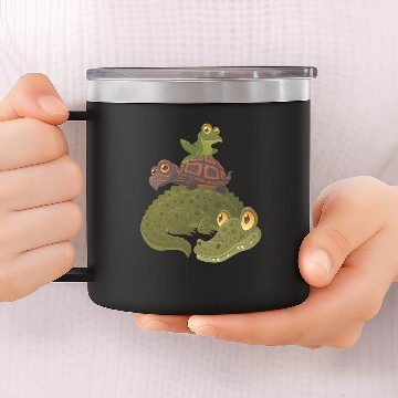 Discover Swamp Squad 14oz Stainless Steel Tumblers