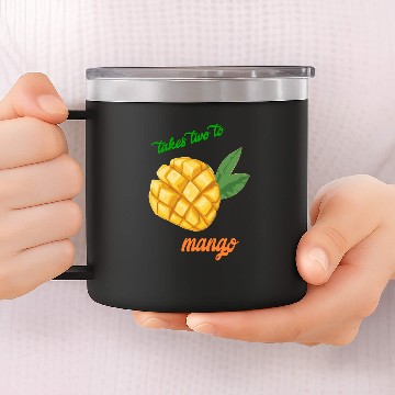Discover takes two to mango 14oz Stainless Steel Tumblers