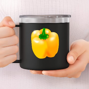 Discover paprika pepper veggie vegetable gemuese1 14oz Stainless Steel Tumblers