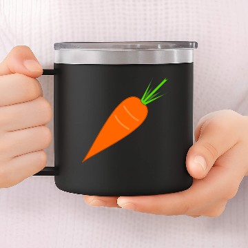 Discover carrot karotte moehre ruebe veggie vegetable 14oz Stainless Steel Tumblers