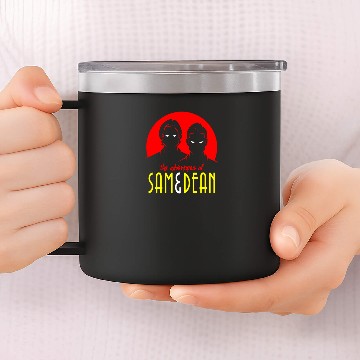 Discover Sam and Dean The Animated Series 14oz Stainless Steel Tumblers