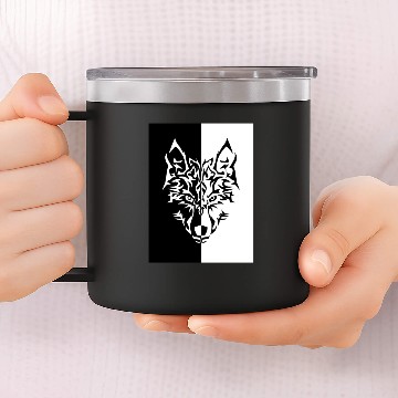 Discover Lone Wolf 14oz Stainless Steel Tumblers