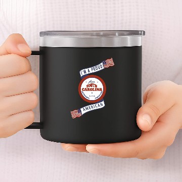 Discover South Carolina 14oz Stainless Steel Tumblers