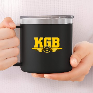 Discover KGB Soviet 14oz Stainless Steel Tumblers