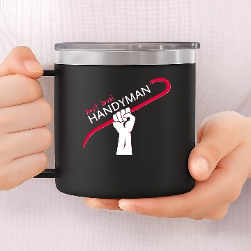 Discover Handyman- next level Handyman 14oz Stainless Steel Tumblers