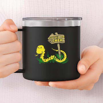 Discover No Step On Snek Client 14oz Stainless Steel Tumblers