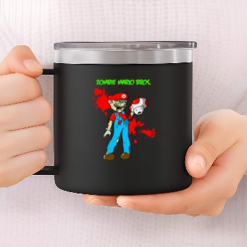 Discover Zombie Mario Bros 14oz Stainless Steel Tumblers