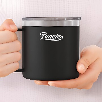 Discover Funcle Funny Uncle 14oz Stainless Steel Tumblers