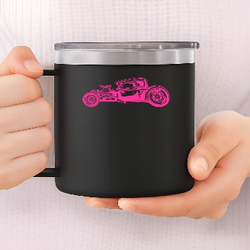 Discover Hot Rod 06 14oz Stainless Steel Tumblers