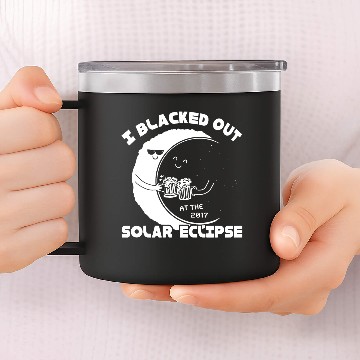 Discover 2017 Solar Eclipse 14oz Stainless Steel Tumblers Total Solar Eclipse