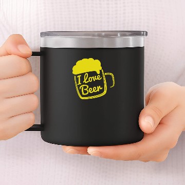 Discover I love beer 14oz Stainless Steel Tumblers