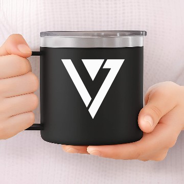 Discover Seventeen k pop 14oz Stainless Steel Tumblers