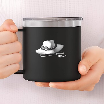 Discover One Piece - Ace Hat 14oz Stainless Steel Tumblers
