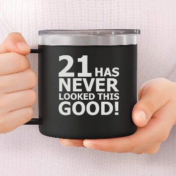 Discover 21st Birthday 14oz Stainless Steel Tumblers
