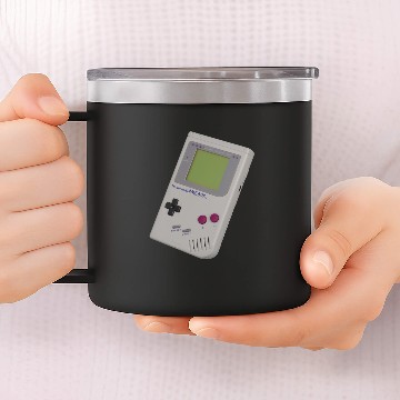 Discover game boy 14oz Stainless Steel Tumblers