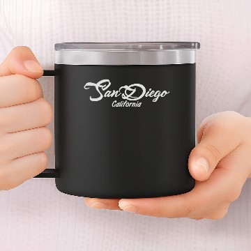 Discover San Diego CA 14oz Stainless Steel Tumblers