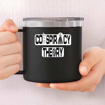 Discover Conspiracy Theory #All-In-One 14oz Stainless Steel Tumblers