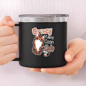 Discover Maine Coon 14oz Stainless Steel Tumblers