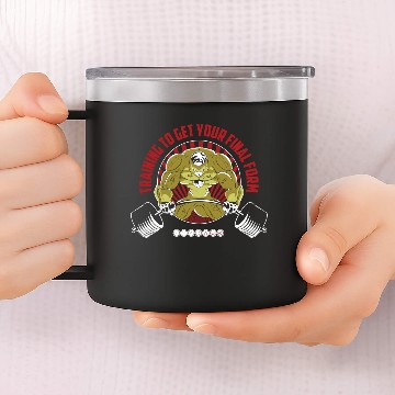 Discover Frieza fan - Training to get your final form 14oz Stainless Steel Tumblers