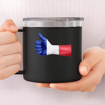 Discover france 14oz Stainless Steel Tumblers