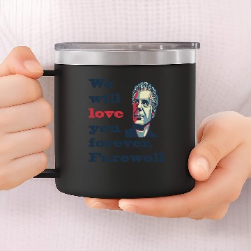 Discover Anthony Bourdain -FareWell- 14oz Stainless Steel Tumblers