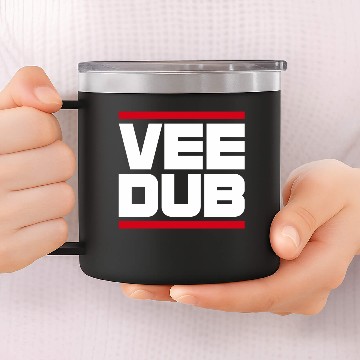 Discover Vee Dub Campervann 14oz Stainless Steel Tumblers