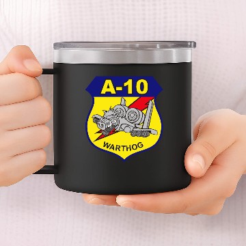 Discover A-10 Warthog 14oz Stainless Steel Tumblers