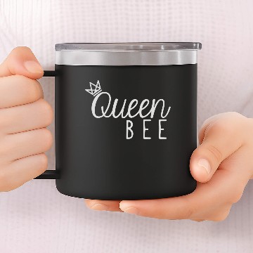 Discover Queen Bee 14oz Stainless Steel Tumblers