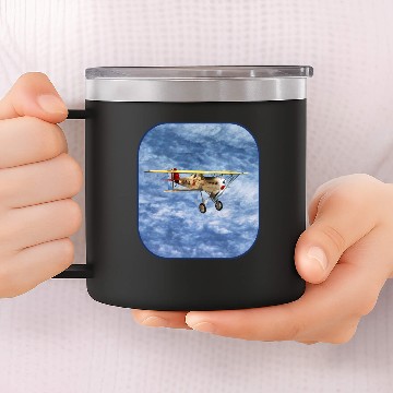 Discover 1920s Biplane 14oz Stainless Steel Tumblers