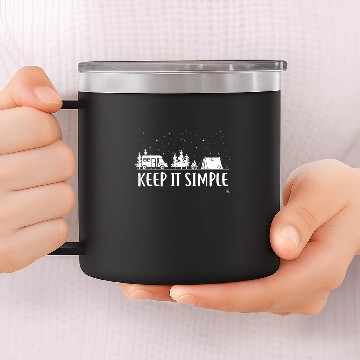Discover Keep it simple gift 14oz Stainless Steel Tumblers