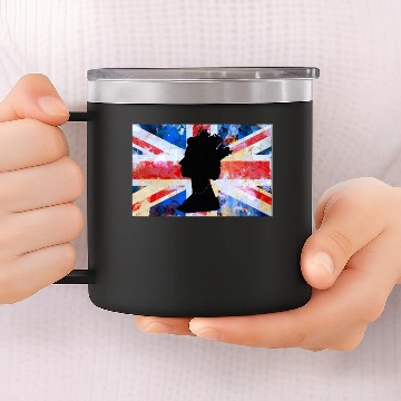 Discover God Save The Queen 14oz Stainless Steel Tumblers
