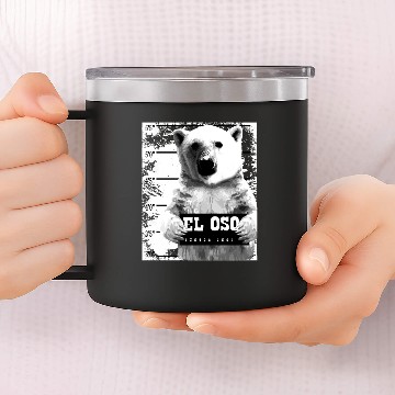 Discover Animal Print - El Oso 14oz Stainless Steel Tumblers
