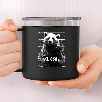 Discover Animal Print - El Oso 14oz Stainless Steel Tumblers