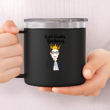 Discover Ruth Bader Ginsburg RBG 14oz Stainless Steel Tumblers
