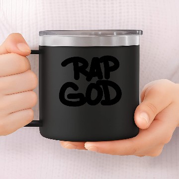 Discover rap god 14oz Stainless Steel Tumblers