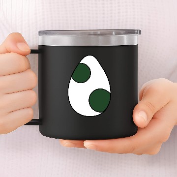 Discover Yoshi Egg 14oz Stainless Steel Tumblers