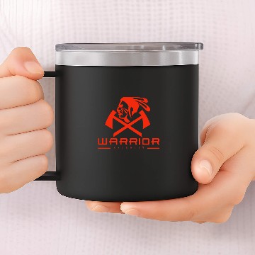 Discover Native American Warrior 14oz Stainless Steel Tumblers