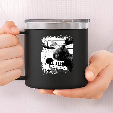 Discover Animal Print Gift - El Alce 14oz Stainless Steel Tumblers