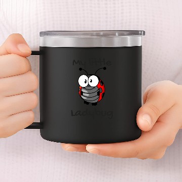 Discover My Little Ladybug 14oz Stainless Steel Tumblers