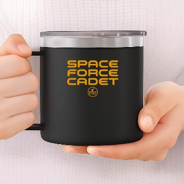 Discover SPACE FORCE CADET 14oz Stainless Steel Tumblers