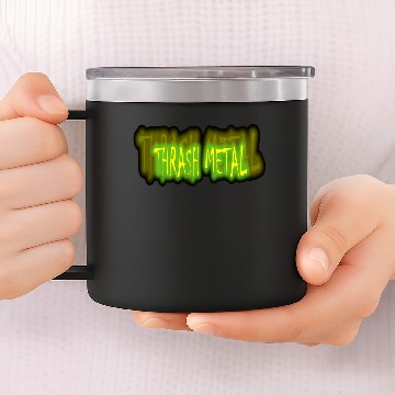 Discover THRASH METAL 14oz Stainless Steel Tumblers