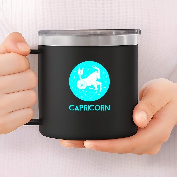 Discover Capricorn 14oz Stainless Steel Tumblers