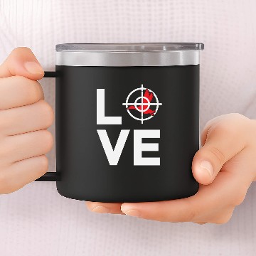 Discover Love Duck Hunting 14oz Stainless Steel Tumblers