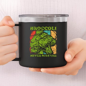 Discover Broccoli 14oz Stainless Steel Tumblers