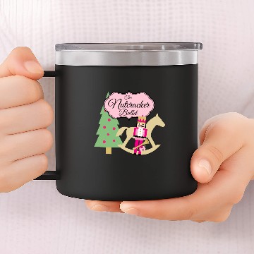 Discover The Nutcracker Ballet Dance Student square 14oz Stainless Steel Tumblers