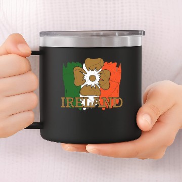 Discover Ireland Dublin Gift Irish Catholic 14oz Stainless Steel Tumblers